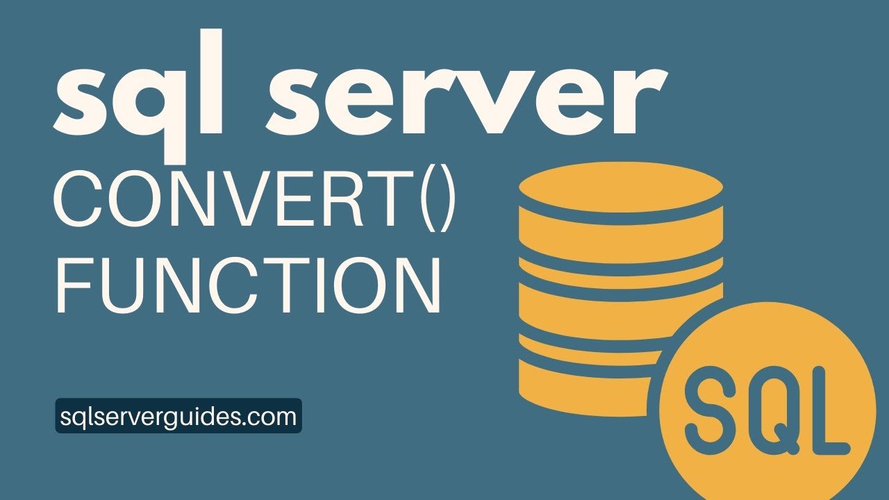 SQL CONVERT() Kullanımı