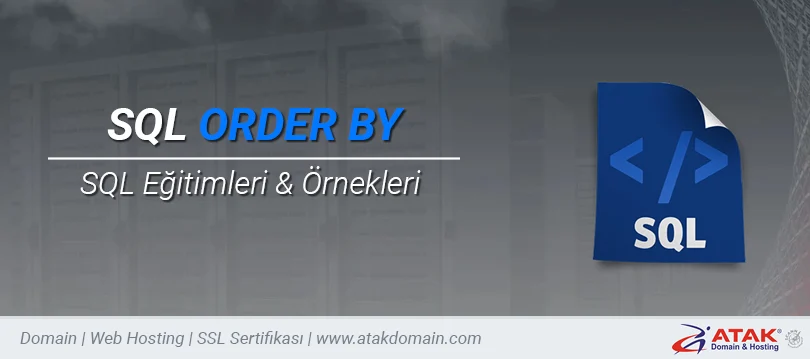 SQL ORDER BY Kullanımı