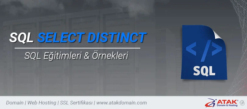 SQL DISTINCT Kullanımı